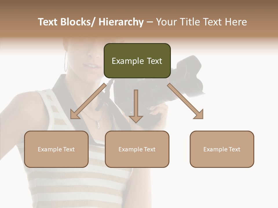 Clean Isolated Face PowerPoint Template