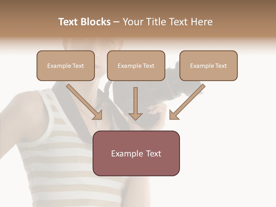 Clean Isolated Face PowerPoint Template