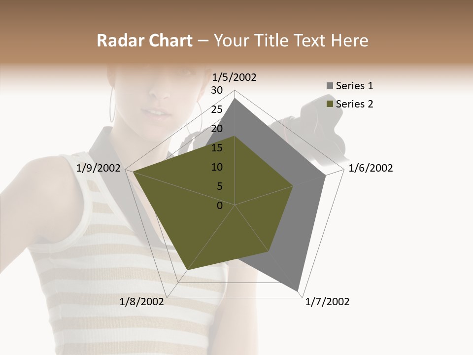 Clean Isolated Face PowerPoint Template