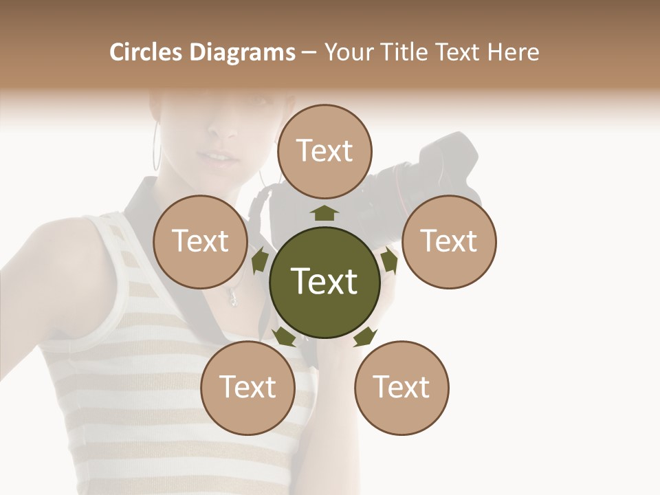 Clean Isolated Face PowerPoint Template