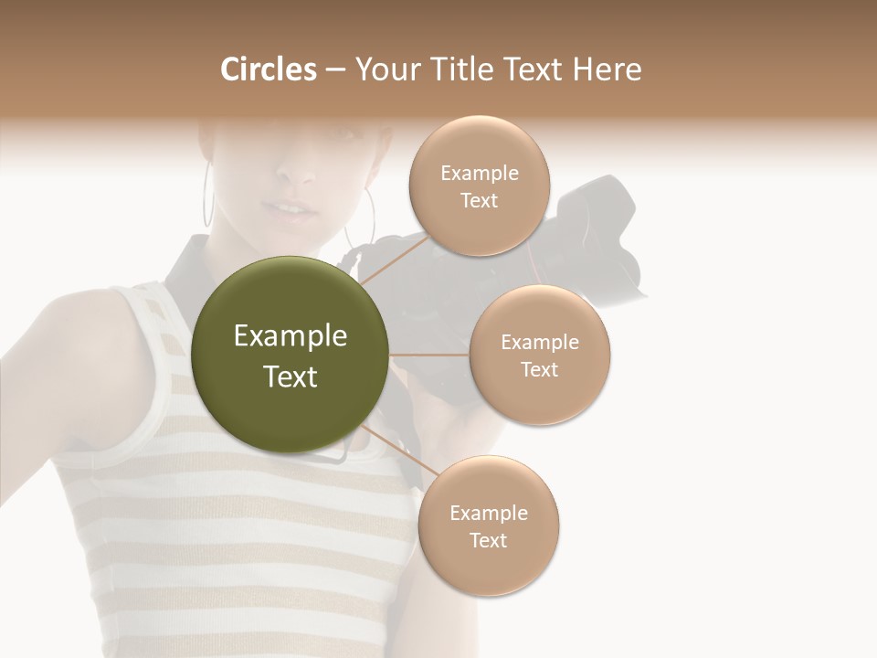 Clean Isolated Face PowerPoint Template