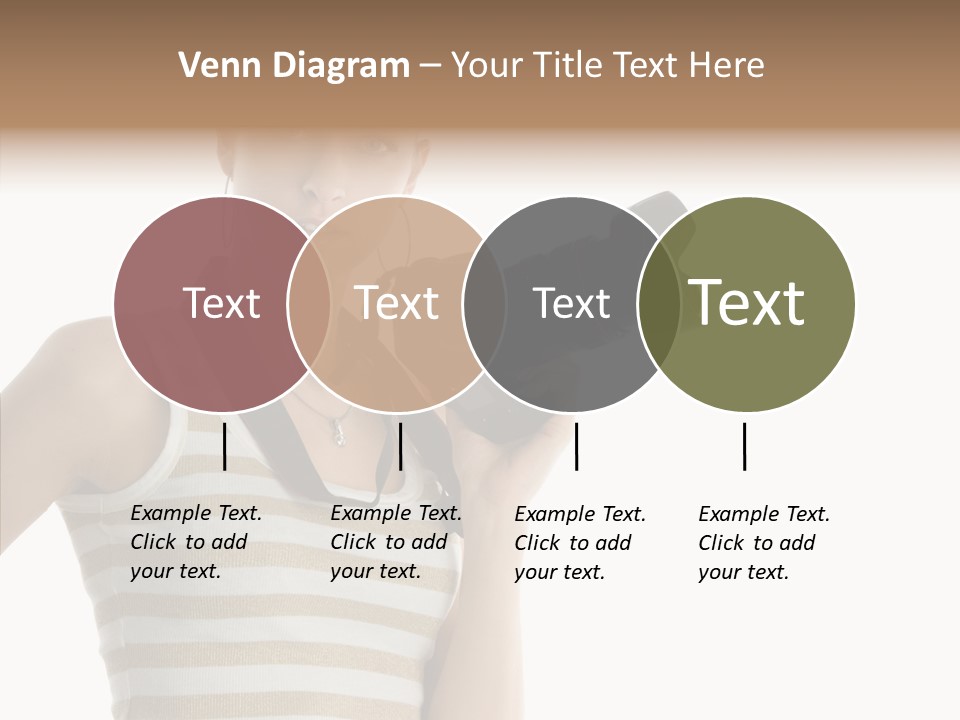 Clean Isolated Face PowerPoint Template