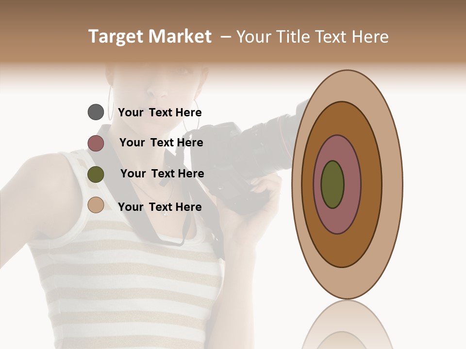 Clean Isolated Face PowerPoint Template