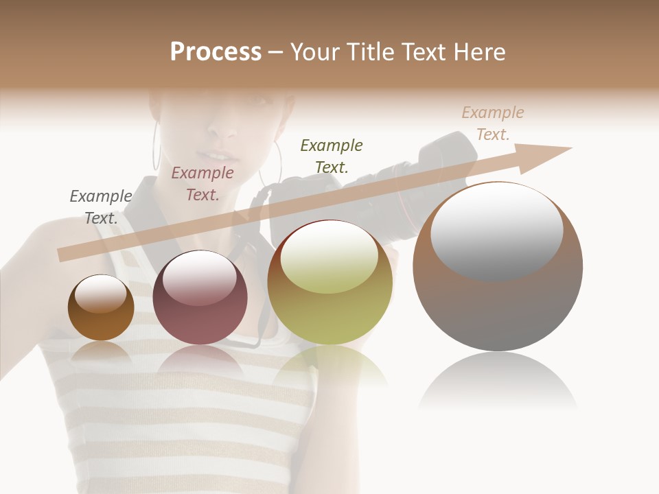 Clean Isolated Face PowerPoint Template