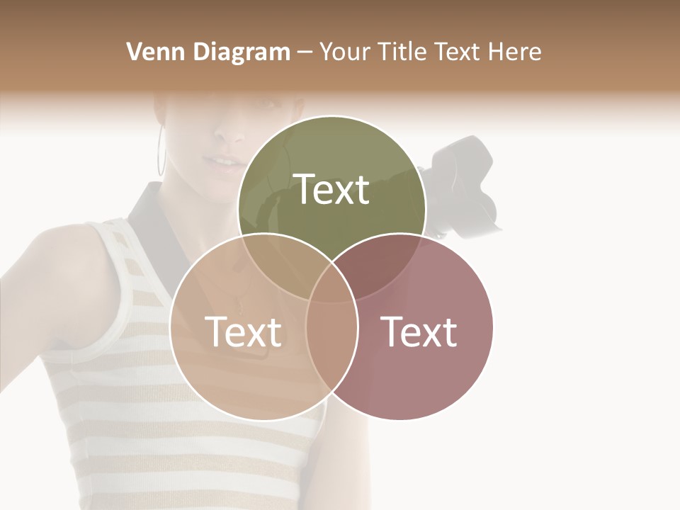 Clean Isolated Face PowerPoint Template