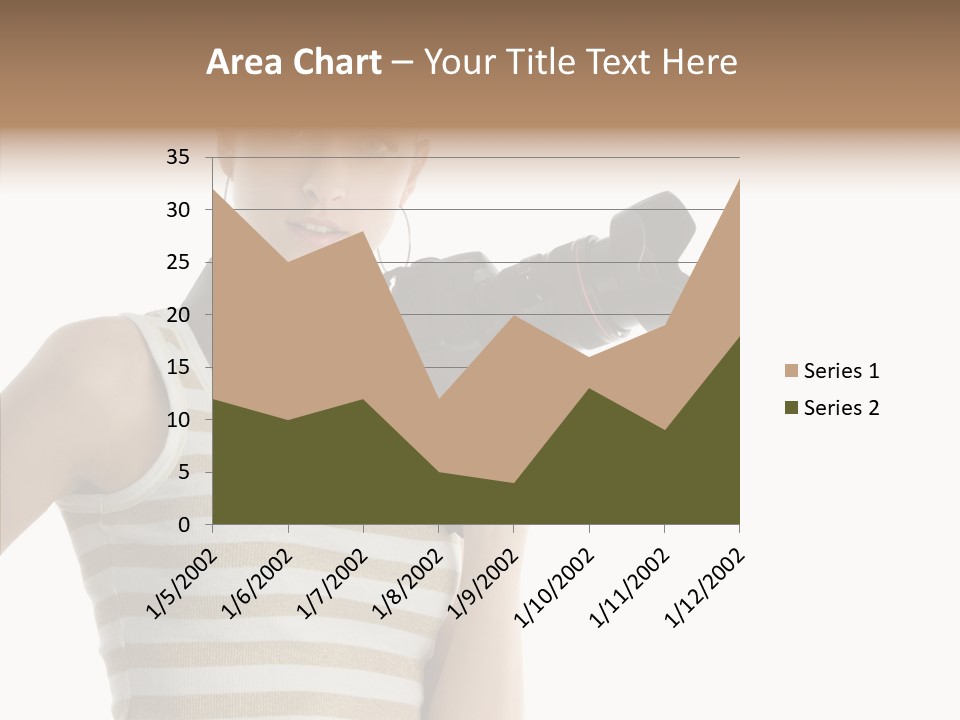 Clean Isolated Face PowerPoint Template