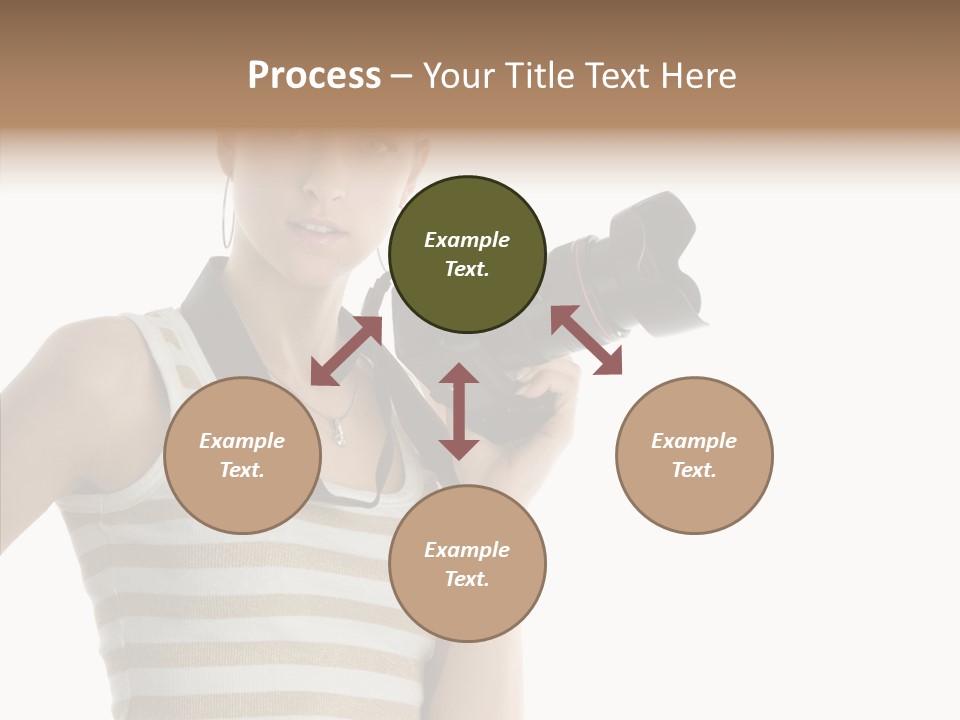Clean Isolated Face PowerPoint Template