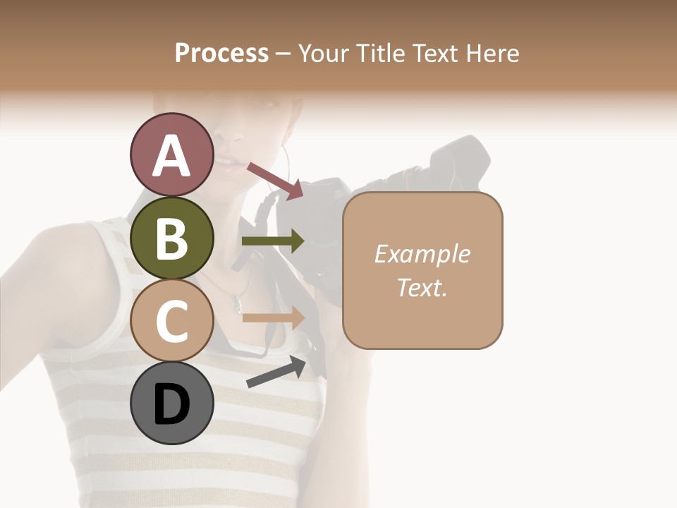 Clean Isolated Face PowerPoint Template