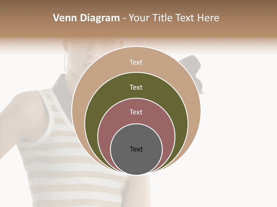 Clean Isolated Face PowerPoint Template