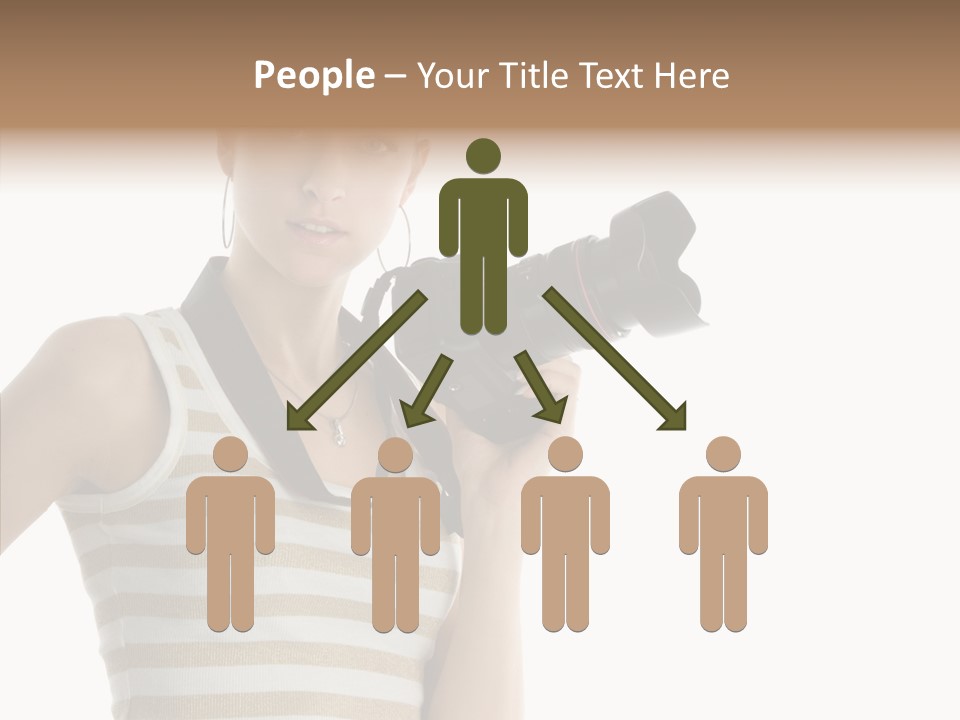 Clean Isolated Face PowerPoint Template