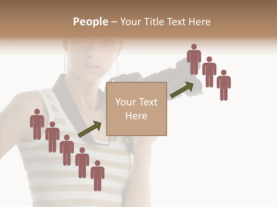 Clean Isolated Face PowerPoint Template