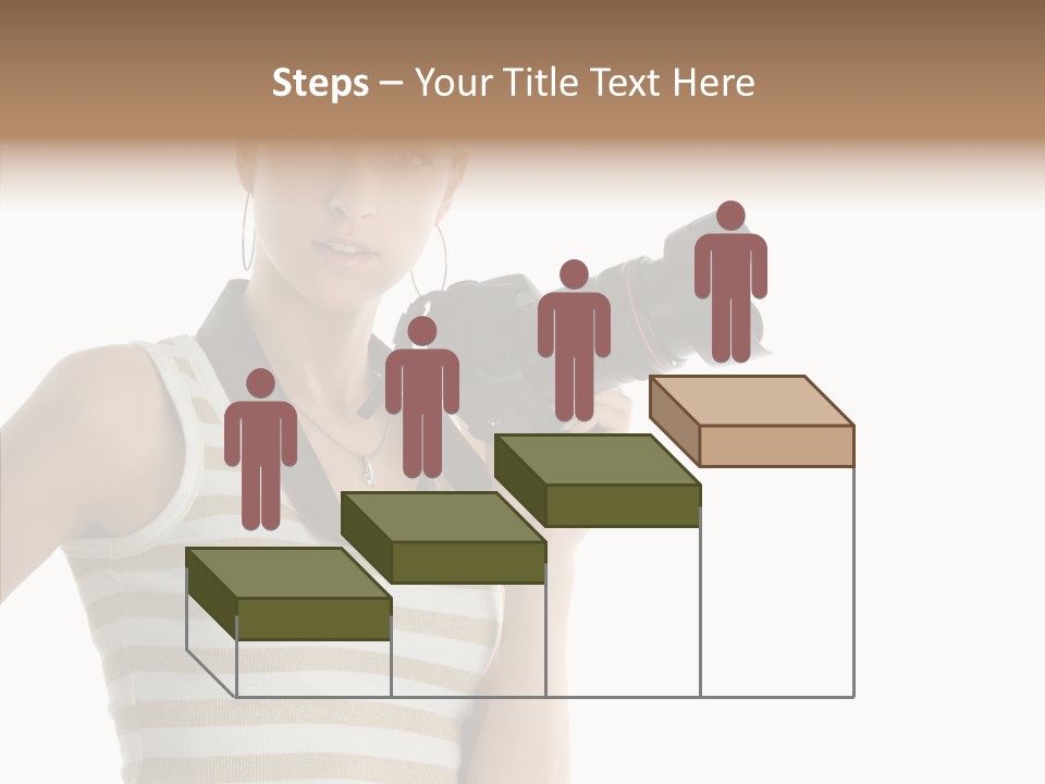 Clean Isolated Face PowerPoint Template