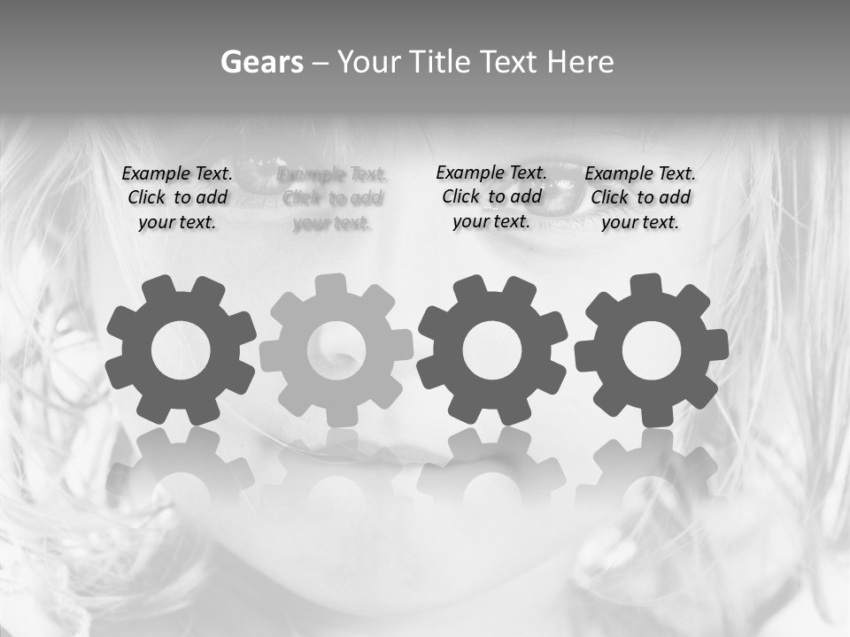 Mouth Smile Person PowerPoint Template