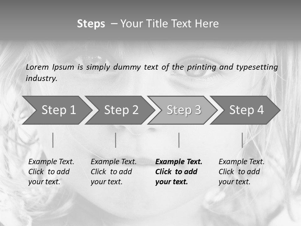 Mouth Smile Person PowerPoint Template