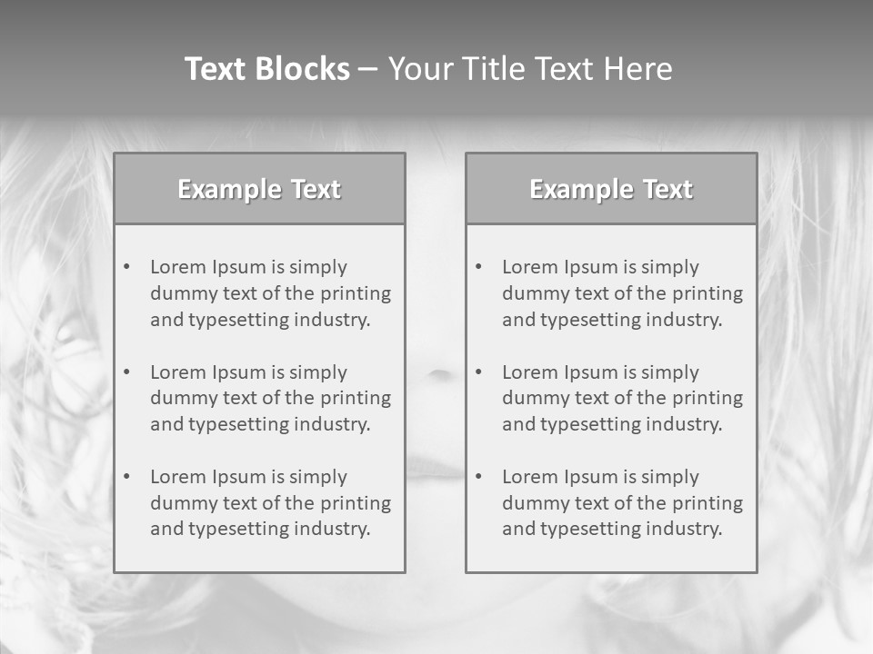 Mouth Smile Person PowerPoint Template