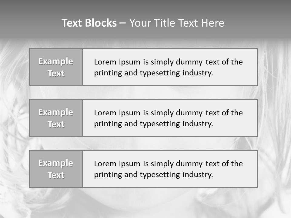Mouth Smile Person PowerPoint Template