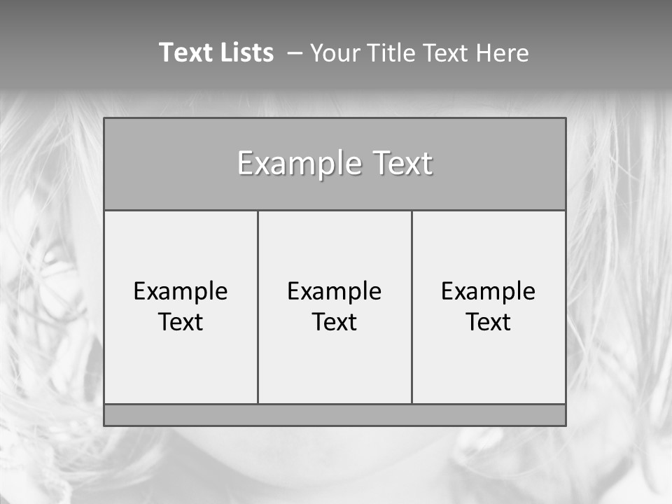 Mouth Smile Person PowerPoint Template