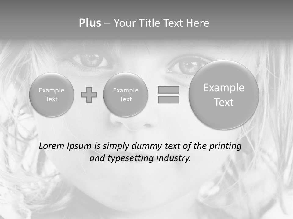 Mouth Smile Person PowerPoint Template