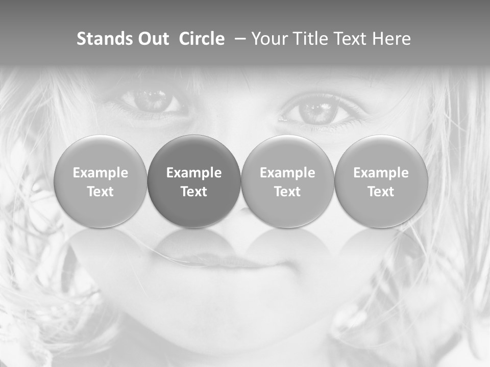 Mouth Smile Person PowerPoint Template