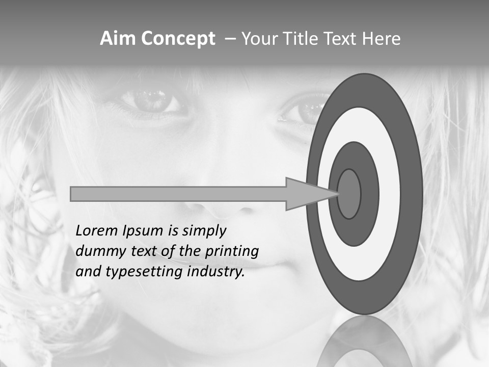 Mouth Smile Person PowerPoint Template