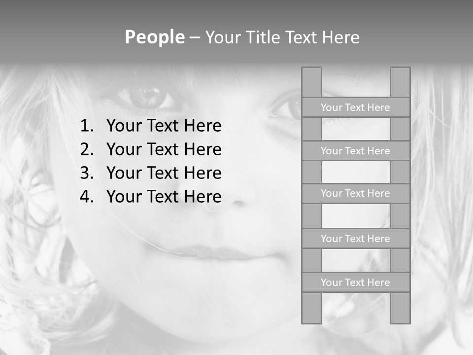 Mouth Smile Person PowerPoint Template
