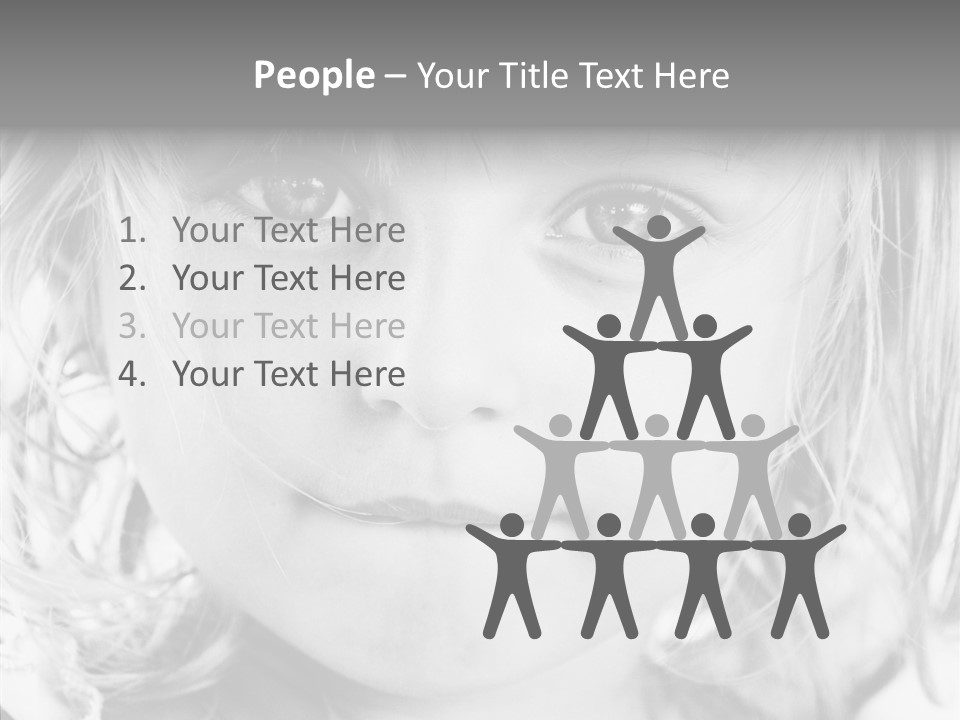 Mouth Smile Person PowerPoint Template