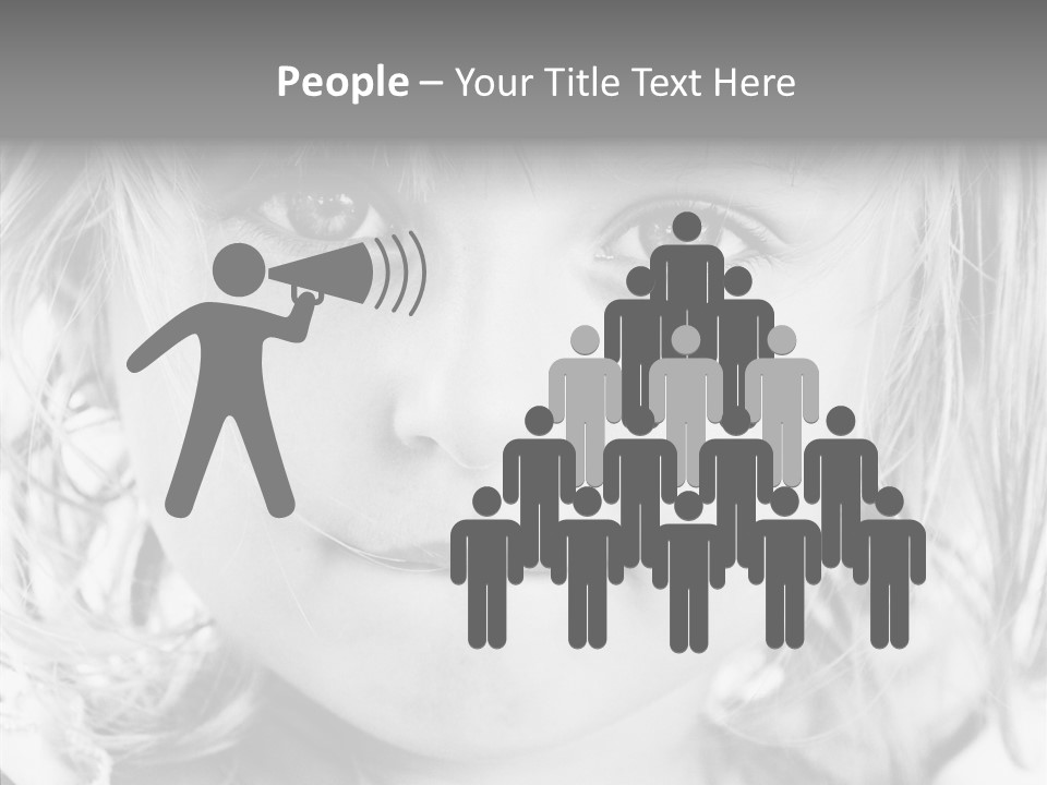 Mouth Smile Person PowerPoint Template