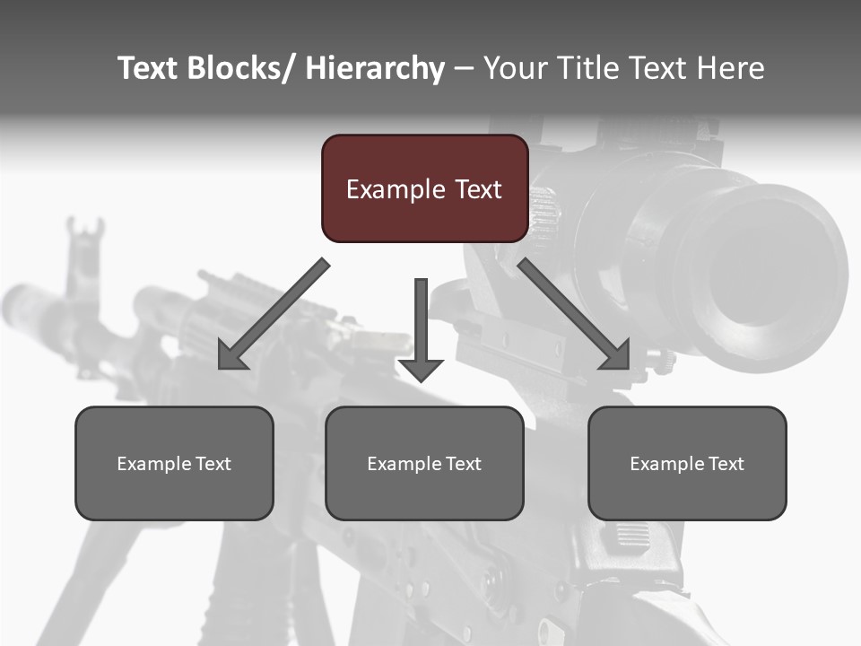Ak  Sight Weapon PowerPoint Template