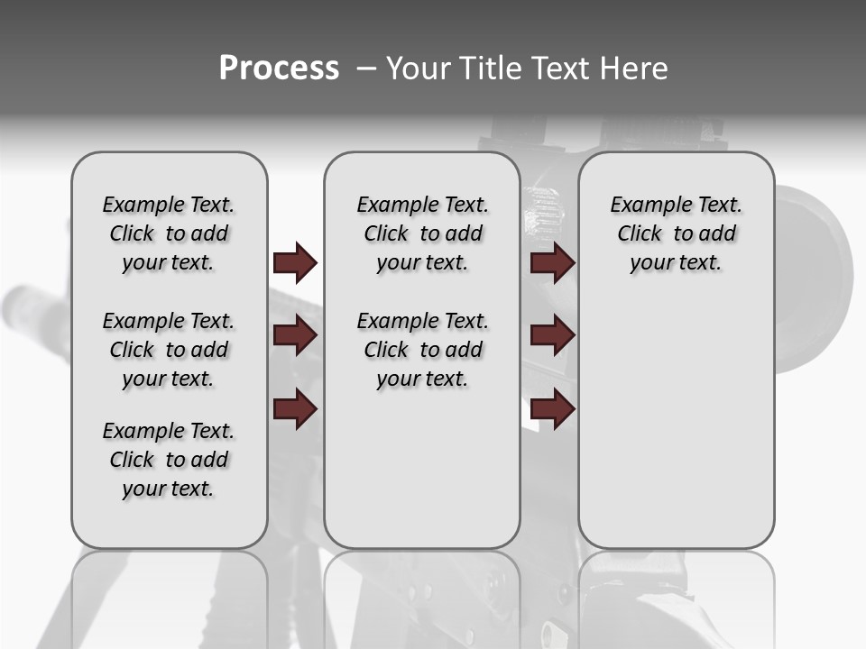 Ak  Sight Weapon PowerPoint Template