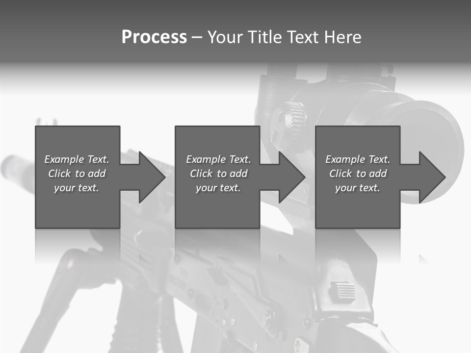 Ak  Sight Weapon PowerPoint Template