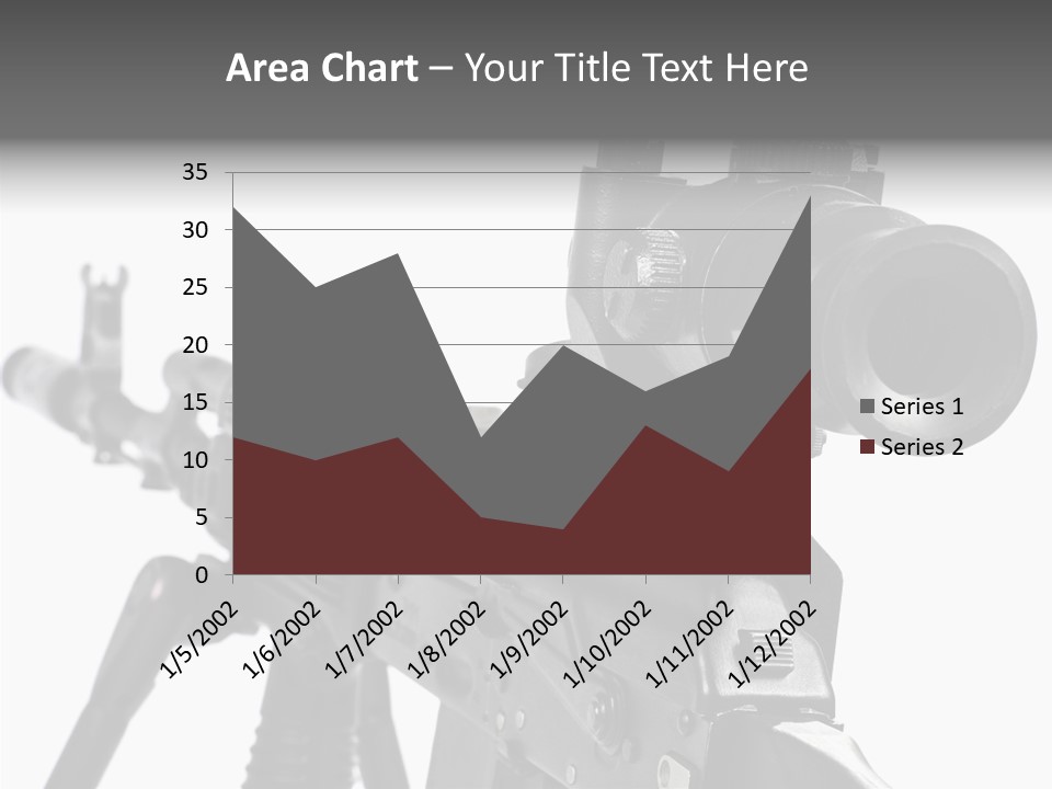 Ak  Sight Weapon PowerPoint Template