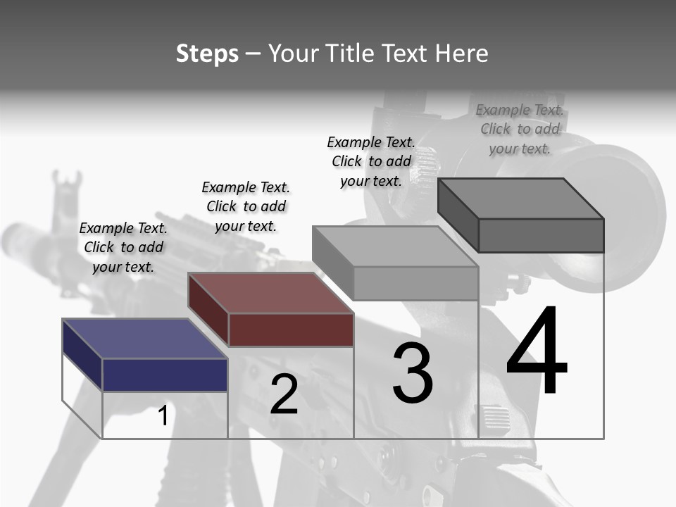 Ak  Sight Weapon PowerPoint Template