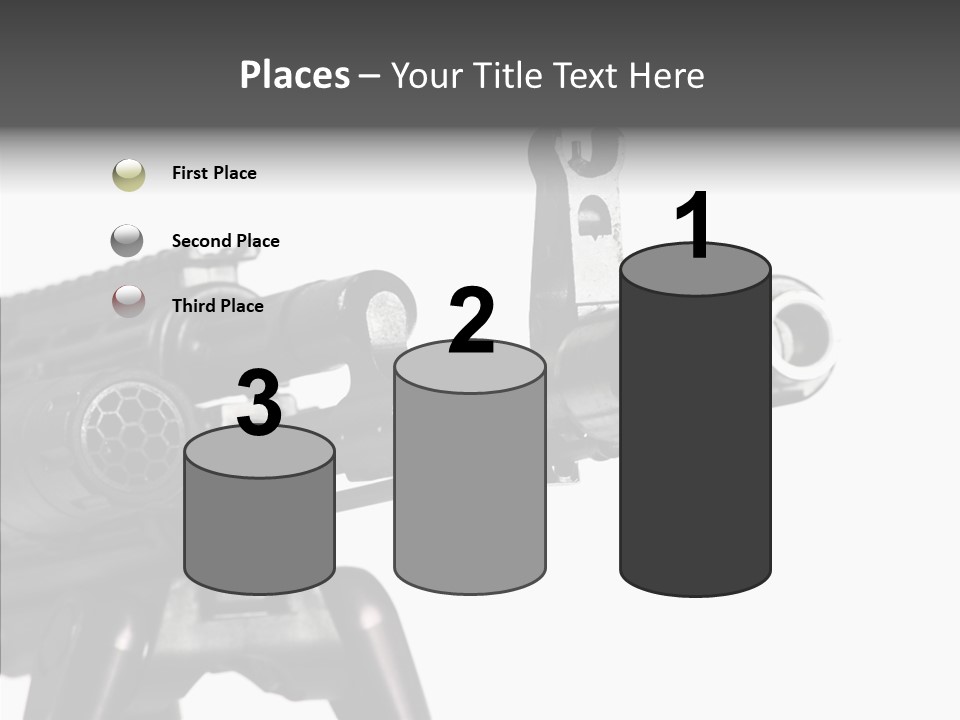 Kalashnikov Ak  Sight PowerPoint Template