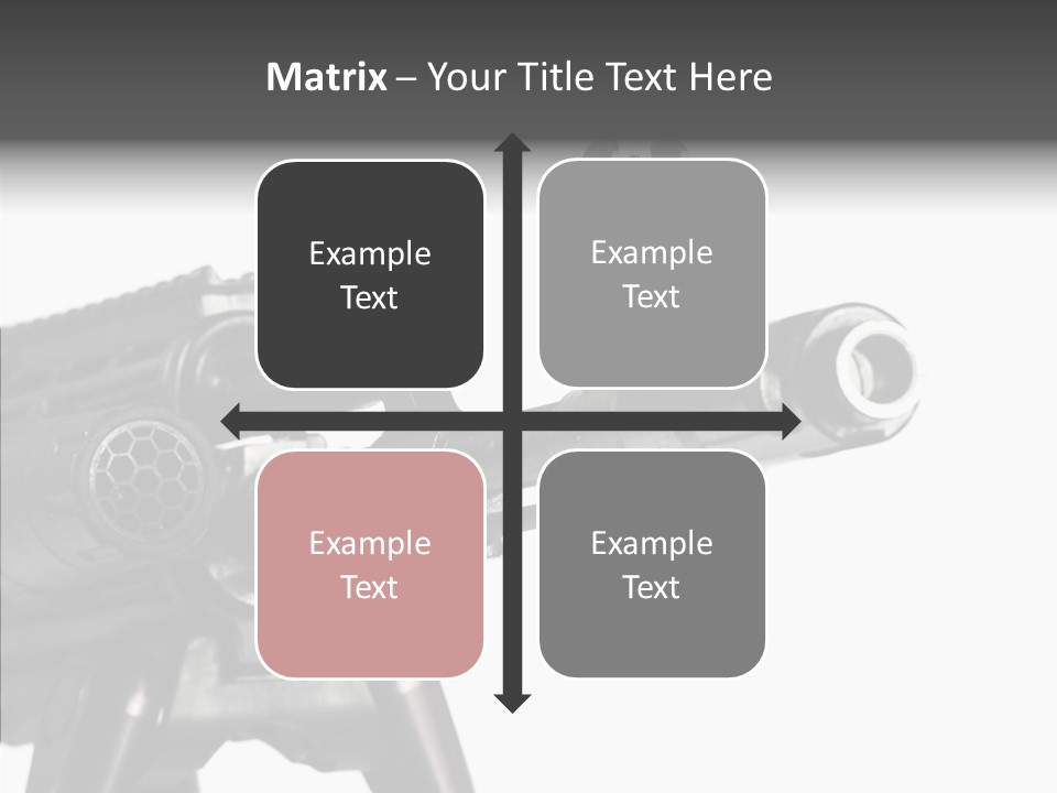 Kalashnikov Ak  Sight PowerPoint Template