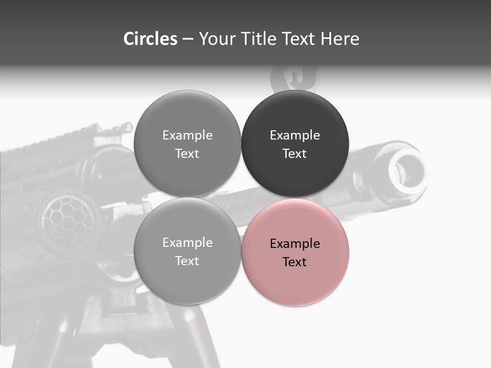 Kalashnikov Ak  Sight PowerPoint Template