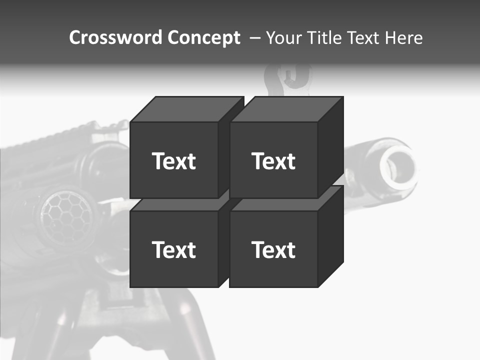 Kalashnikov Ak  Sight PowerPoint Template