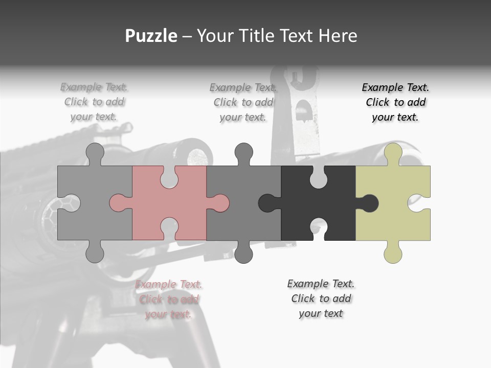 Kalashnikov Ak  Sight PowerPoint Template