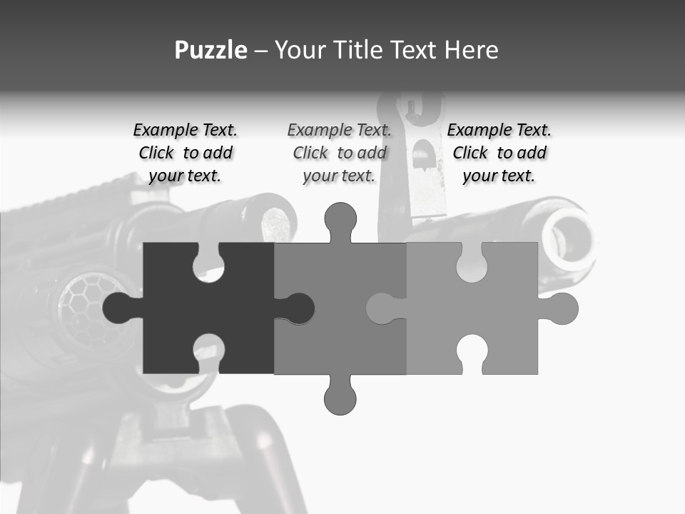 Kalashnikov Ak  Sight PowerPoint Template