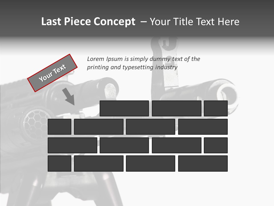 Kalashnikov Ak  Sight PowerPoint Template