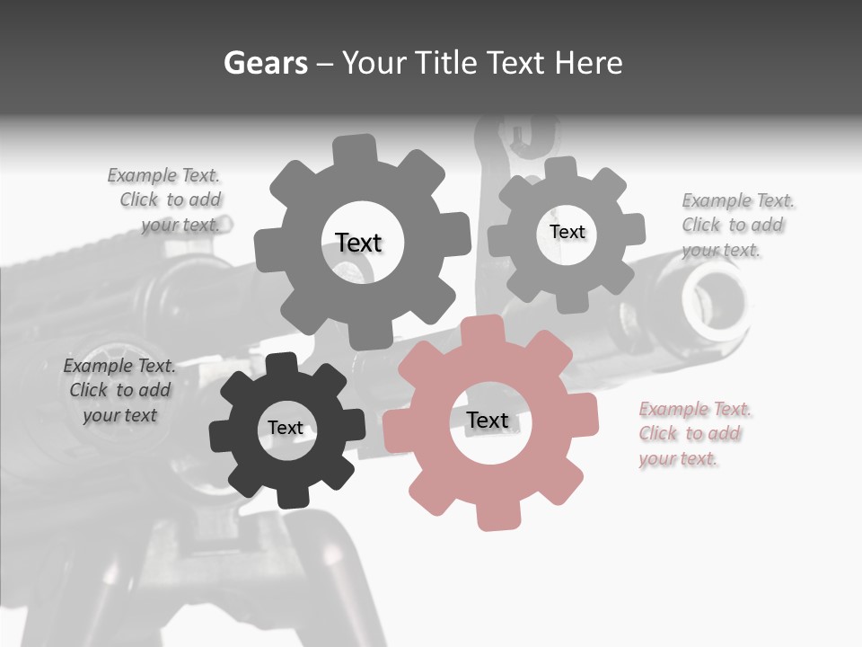 Kalashnikov Ak  Sight PowerPoint Template