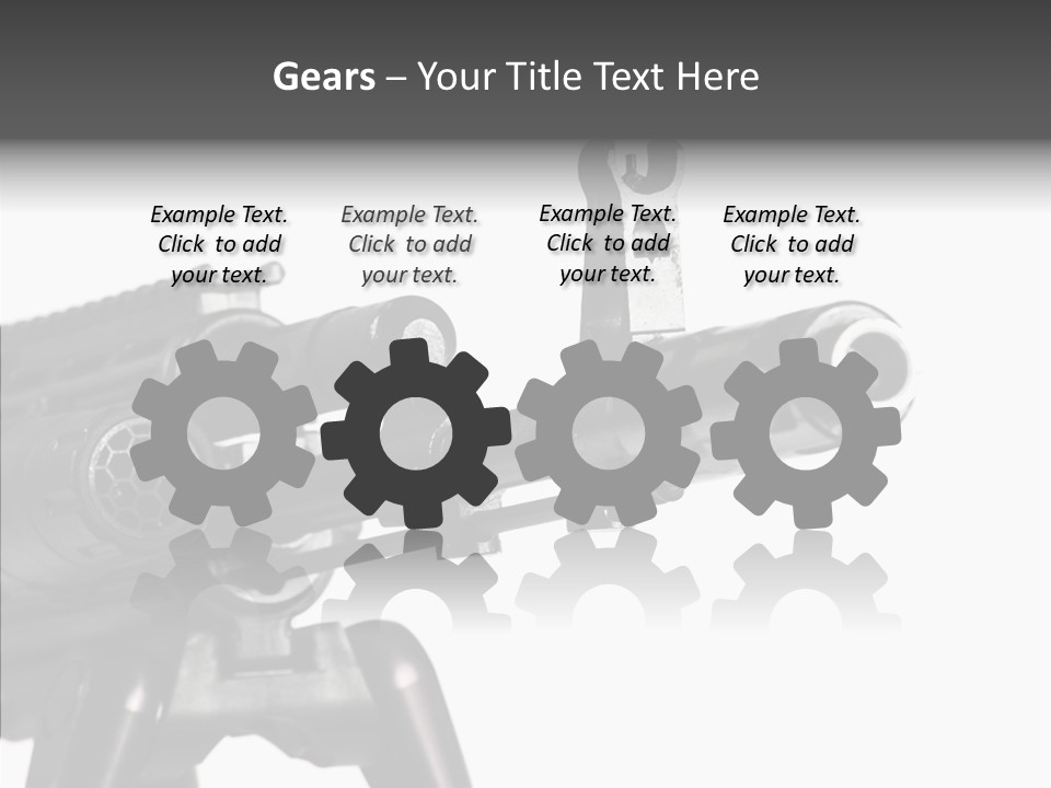 Kalashnikov Ak  Sight PowerPoint Template