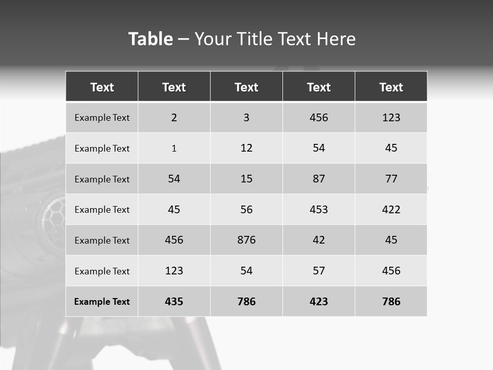 Kalashnikov Ak  Sight PowerPoint Template