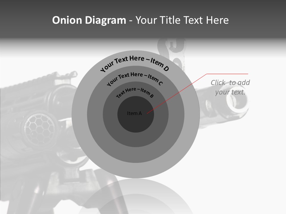 Kalashnikov Ak  Sight PowerPoint Template