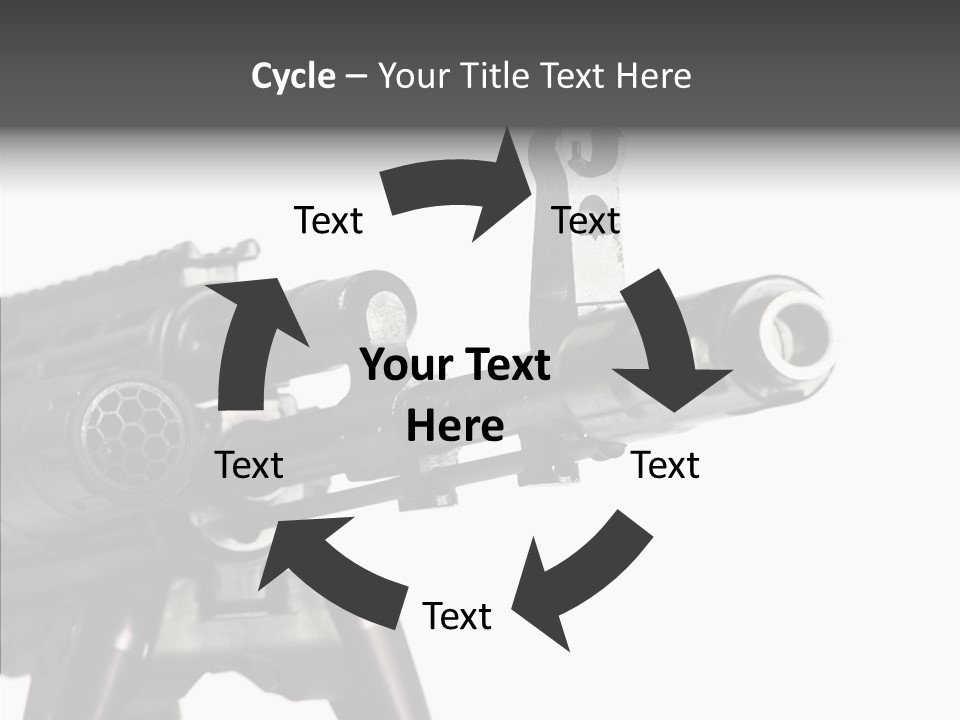 Kalashnikov Ak  Sight PowerPoint Template