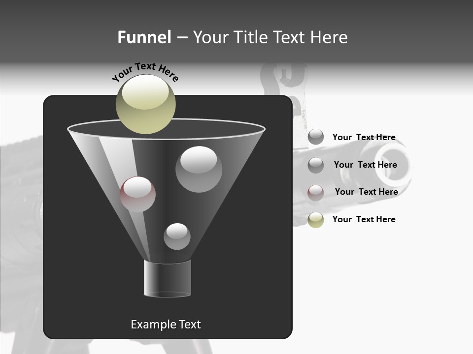 Kalashnikov Ak  Sight PowerPoint Template