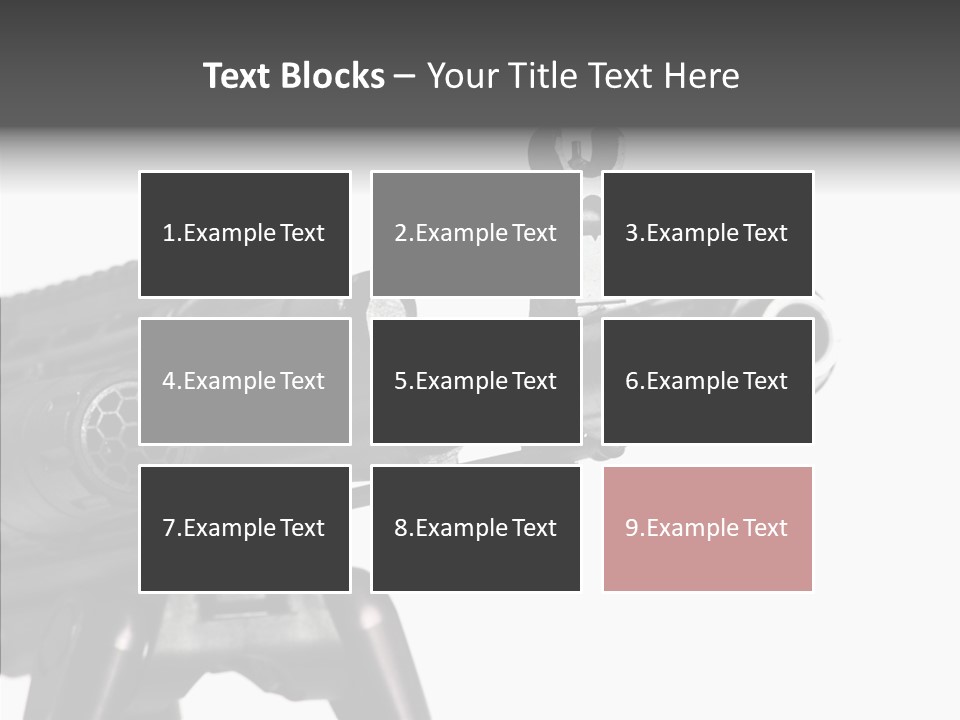 Kalashnikov Ak  Sight PowerPoint Template