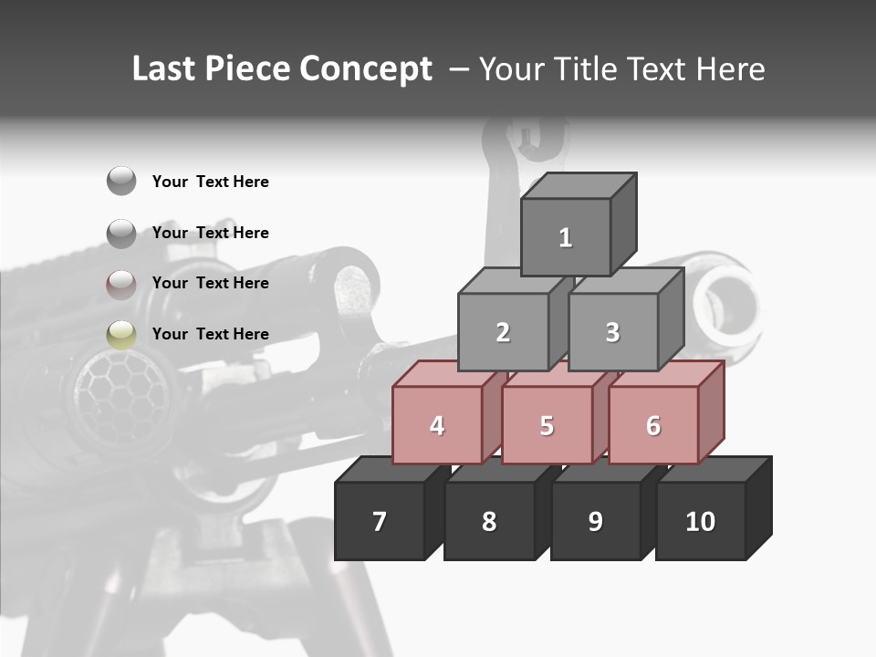 Kalashnikov Ak  Sight PowerPoint Template