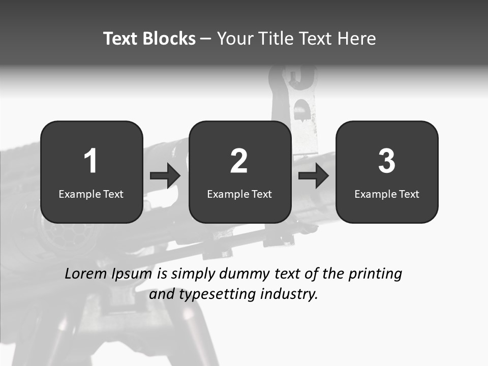 Kalashnikov Ak  Sight PowerPoint Template