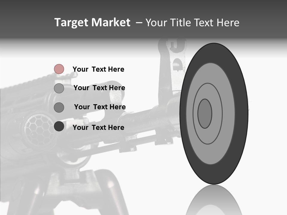 Kalashnikov Ak  Sight PowerPoint Template