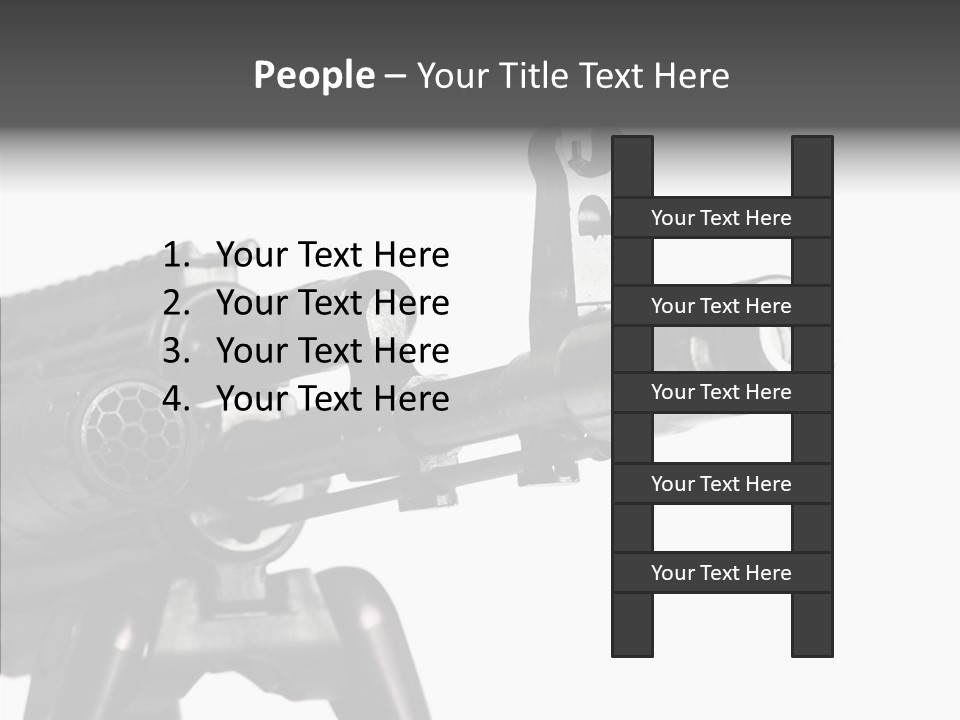Kalashnikov Ak  Sight PowerPoint Template